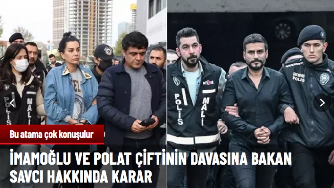 Polat'ın davasına bakan savcının yeri değişti