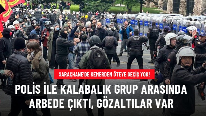 Polis Taksim yürüyüşüne izin vermedi