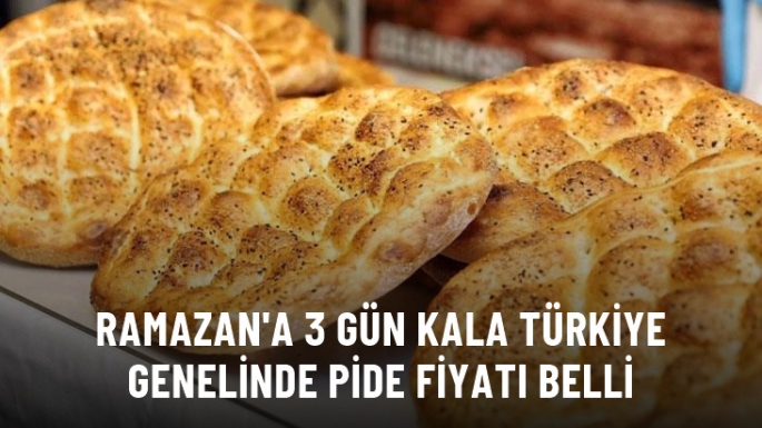 Ramazan pidesi 10 liradan satılacak