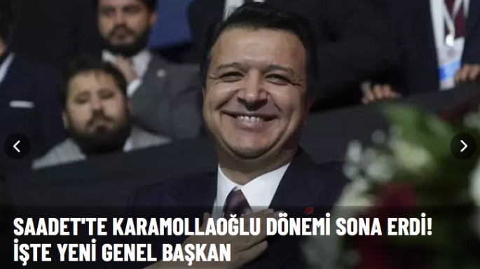 Saadet Partisi'nde yeni genel başkan Mahmut Arıkan