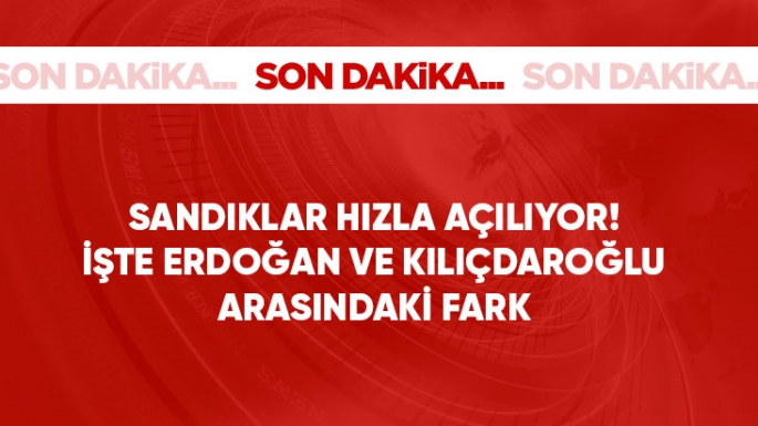 Sandıklar hızla açılıyor! 