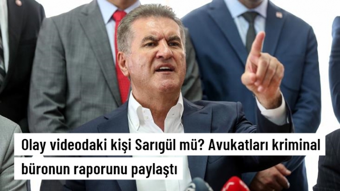 Sarıgül'e ait olmadığı teyit edildi