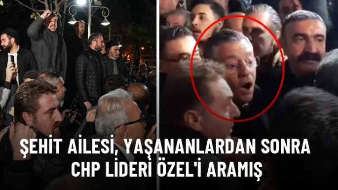 Şehit cenazesinde protesto edilmişti