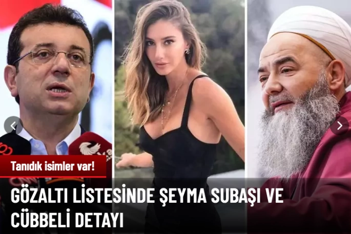 Şeyma Subaşı ve Cübbeli Ahmet Hoca detayı