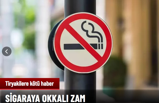 Sigaraya okkalı zam! 