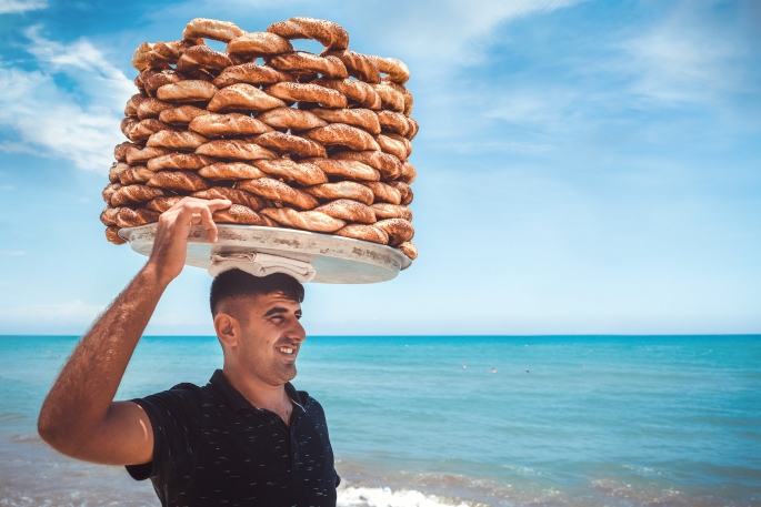 Simit satıcıları sıkıntılı