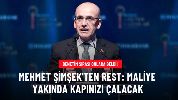 Şimşek kayıt dışılıkla mücadelede resti çekti