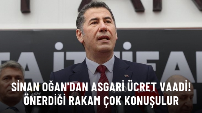  Sinan Oğan'dan çok konuşulacak asgari ücret vaadi