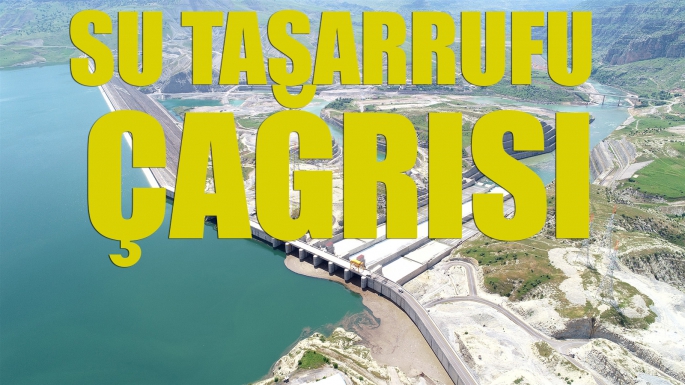 Su tasarrufu çağrısı