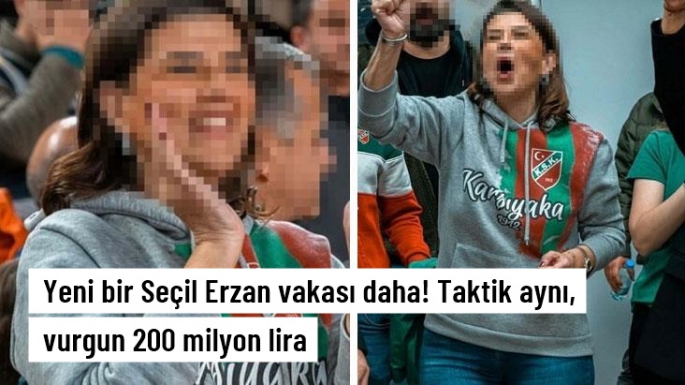 Taktik aynı, vurgun 200 milyon lira