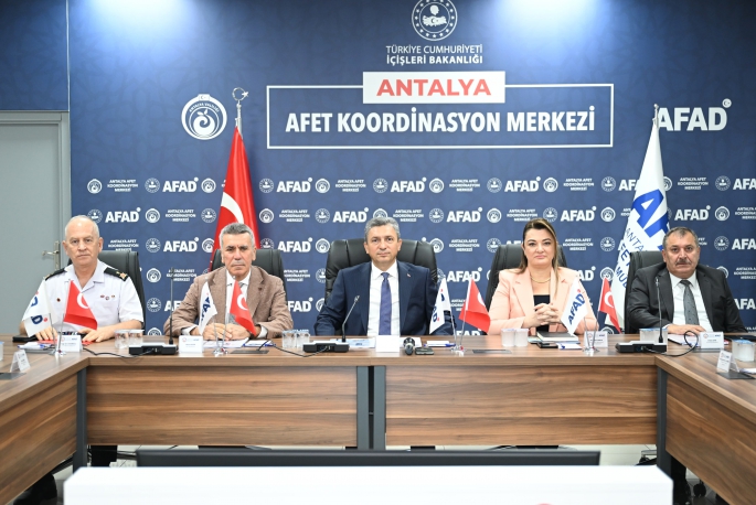 TAMP-ANTALYA İL AFET MÜDAHALE PLANI TOPLANTISI YAPILDI