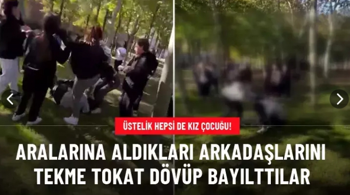 Tekme tokat dövüp bayılttılar