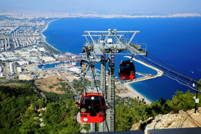 Teleferik yıllık bakıma giriyor