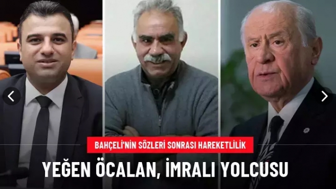 Teröristbaşı Abdullah Öcalan'ın yeğeni İmralı'ya gidiyor