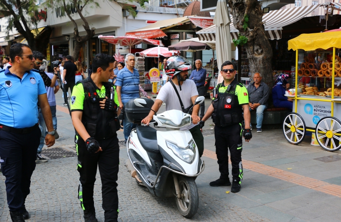 Trafiğe kapalı alanda denetim