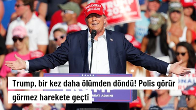 Trump'ın kogresinde hareketli anlar!