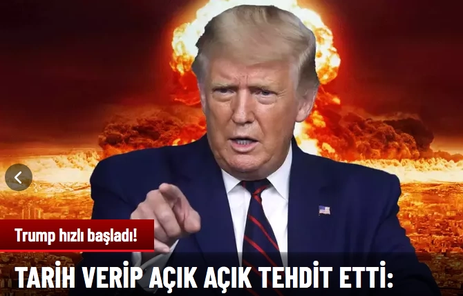 Trump'tan Hamas'a açık tehdit