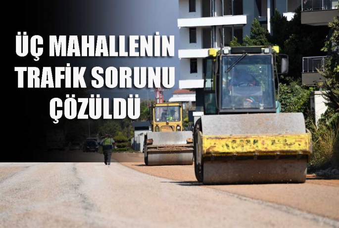 Üç mahallenin trafik sorunu çözüldü