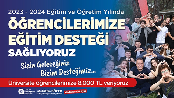  Üniversite öğrencilerine 8 bin TL eğitim desteği