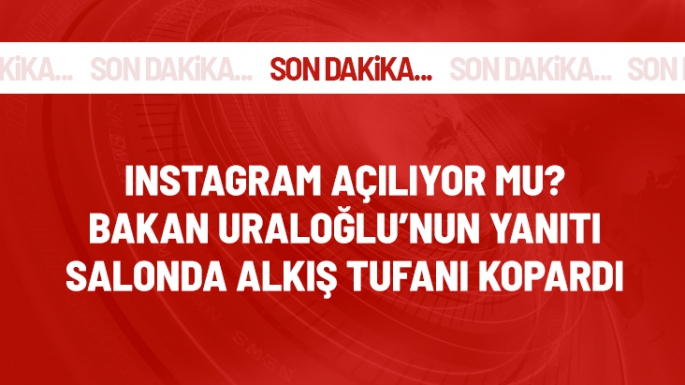 Uraloğlu: Instagram konusunda