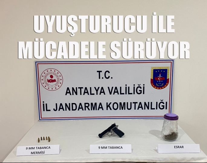 Uyuşturucu ile savaş sürüyor