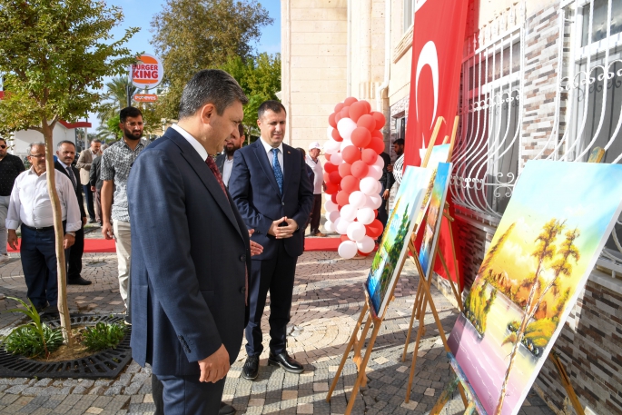 Vali Gazipaşa'da çalışmaları inceledi