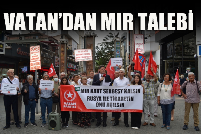 Vatan Partisi’nden MIR talebi