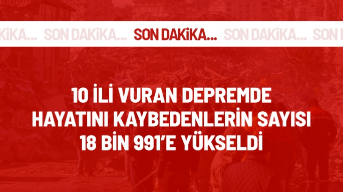 Vefat Edenlerin Sayısı 19 Bine Yaklaştı 