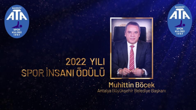 Yılı Spor İnsanı Ödülü’ne layık görüldü