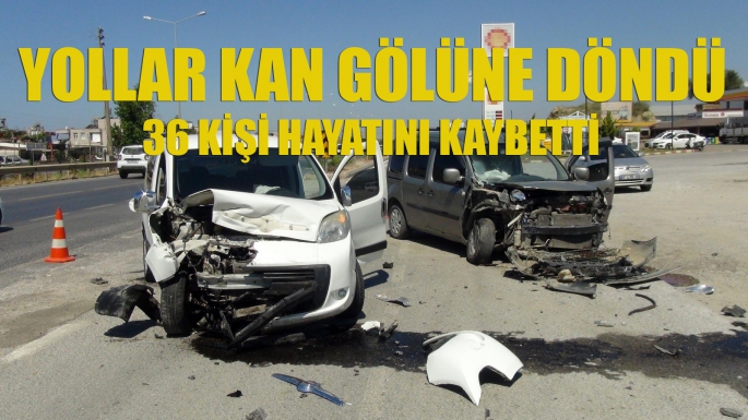 Yollar kan gölüne döndü