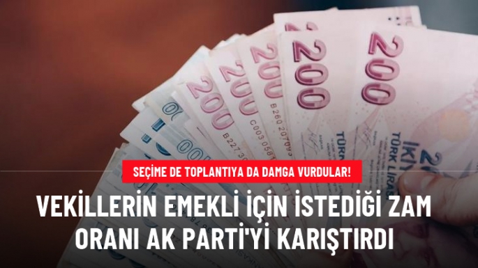 Zam oranı AK Parti'yi karıştırdı