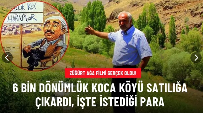 Züğürt Ağa filmi gerçek oldu!