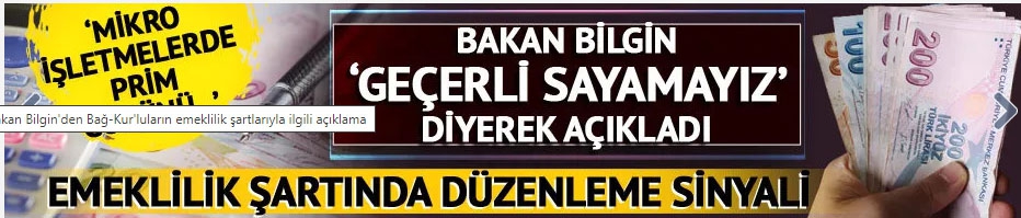 Bakan Bilgin 'geçerli sayamayız' diyerek açıkladı!