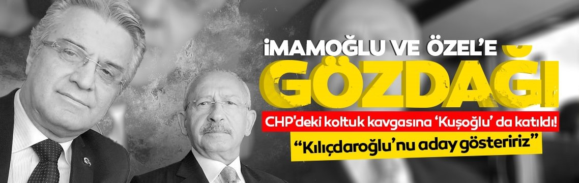 İmamoğlu ve Özel'e gözdağı...